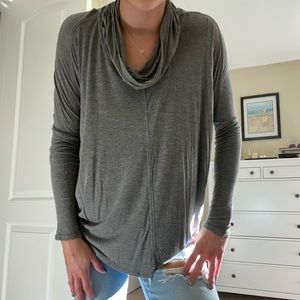 Cowl Neck Long Sleeve